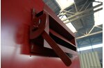 Шибер газохода к угольному котлу 0.75 МВт