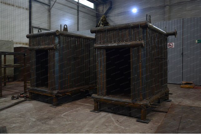 Котлы 1.1 МВт на дровах - изготовление