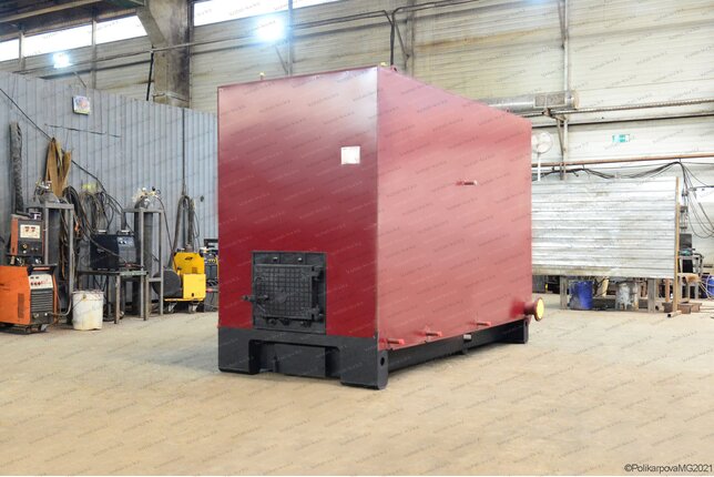 Отопительный твердотопливный котел 1450 кВт